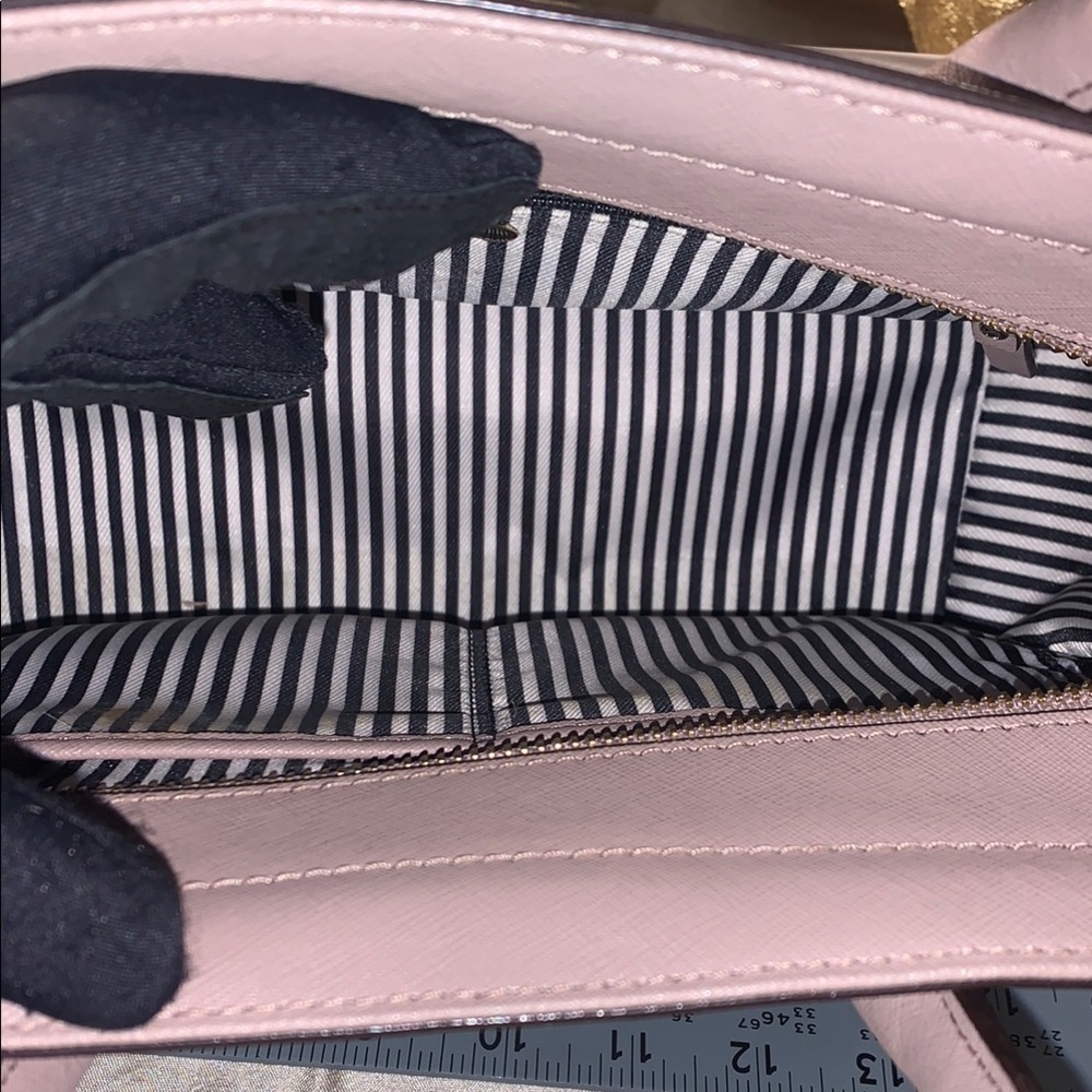 Kate Spade Pink and Lavender Women's Bag LIKE NEW SAFFISNO LEATHER - Picture 5 of 16